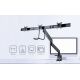 29. GEMBIRD ADJUSTABLE DESK ARM/MOUNT FOR 3 MONITORS 17-27, VESA 100X100MM, UP TO 6 KG