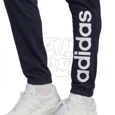 5. adidas Essentials Single Jersey Tapered Elasticized Cuff Logo M IC0056 pants