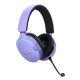 3. Trust GXT 491P FAYZO WIRELESS Purple Gaming Headphones