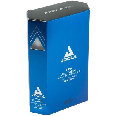 9. JOOLA FLASH TABLE TENNIS BALLS 6 PCS WHITE