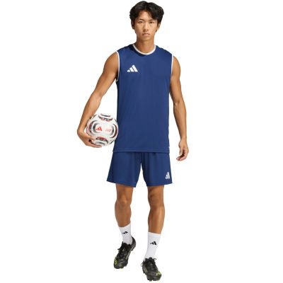 8. Men's adidas Entrada 26 Sleeveless Jersey Navy Blue KB3930