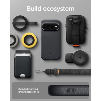 13. Spigen Nano Pop MagSafe Case for Google Pixel 11 Pro XL - Black and Gray