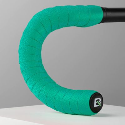 3. Rockbros Embossed EVA Handlebar Tape - Turquoise