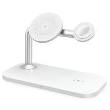 RealPower ChargeAIR Mag Headphones, Smartphone, Smartwatch White USB Wireless Charging Internal