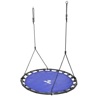 12. STORK'S NEST GARDEN SWING 120CM BLUE