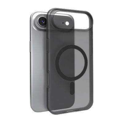 Puro Daylight Magsafe Compatible Silicone Case for iPhone 17 Air - Translucent Black