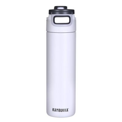 Kambukka Elton Insulated 600ml Thermal Bottle, Chalk White