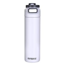 Kambukka Elton Insulated 600ml Thermal Bottle, Chalk White