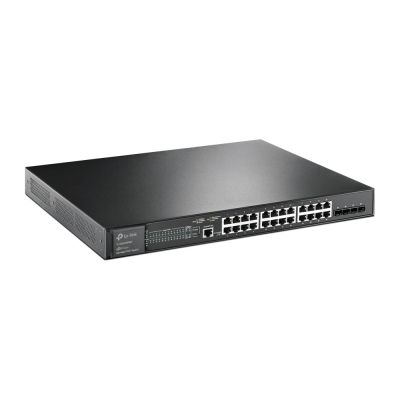 2. TP-Link JetStream TL-SG3428XMP Managed Network Switch L2+ Gigabit Ethernet (10/100/1000) PoE Support 1U Black