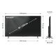 8. Sharp 55HP5265E 55 Smart TV with Google TV UHD Black