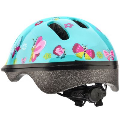 7. Meteor KS06 Butterflies Bicycle Helmet, Size S, 48–52 cm, 24823