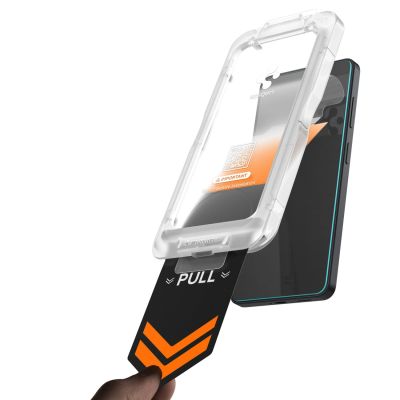 8. Spigen Glas.Tr Ez Fit Pro HD Privacy Glass 2-pack for Samsung Galaxy S26