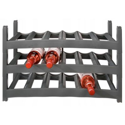 3. ROTHO VARIO wine rack anthracite