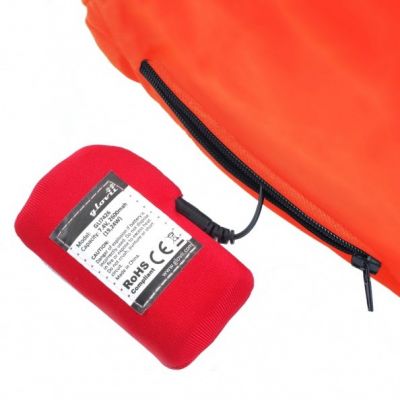 6. GLOVII Heated Universal Trousers, Red, M