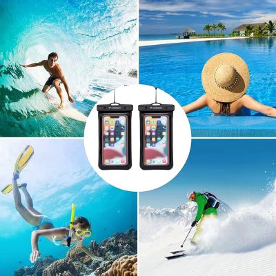 4. Wozinsky WWE-01 waterproof case with PVC armband - black