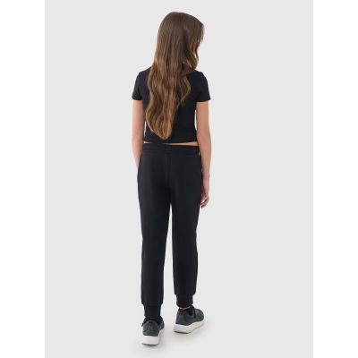3. Girls' jogger sweatpants 4F 4FJWSS25TTROF1099-20S