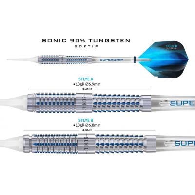 12. Harrows Sonic Darts 90% Softip HS-TNK-000013302