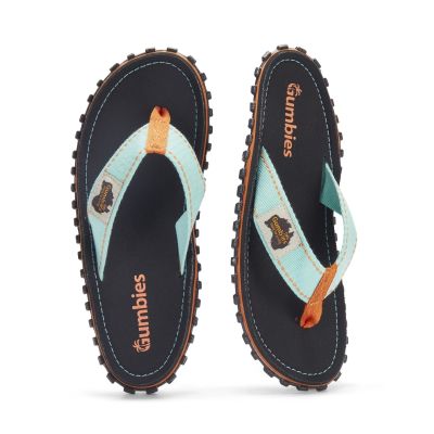 2. Gumbies unisex flip-flops ISLANDER FLIP-FLOP TRICOLOR BLACK
