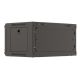 13. Wall-mounted rack installation cabinet 19" 4U 540x350 black glass door LANBERG (flat pack)