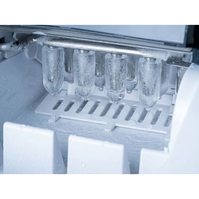5. ELDOM ICE MAKER KS230 ICELIA 165W, BLACK, 12 KG ICE/24H; 9 ICE CUBES AT A TIME EVERY 6 – 12 MIN