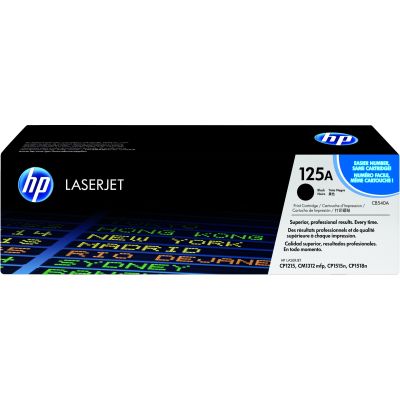 2. HP Black Toner HP 125A, HP125A=CB540A, 2200 pages