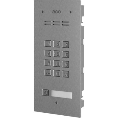 ACO FAM-P-1NPZSACC under-plaster panel 1-tenant, readable key, combination lock.