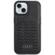 Audi Synthetic Leather Case with MagSafe for iPhone 15 Plus / 14 Plus - Black