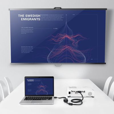 6. Ugreen adapter HDMI - VGA micro USB / audio 3.5 mm mini jack black (40248)