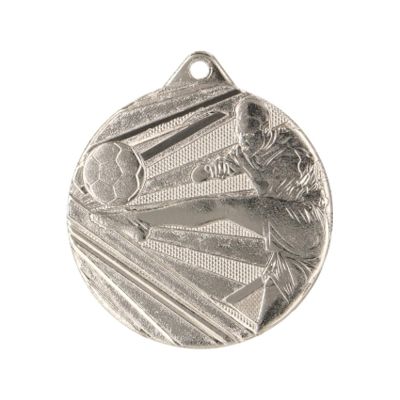 2. Silver football medal ME001/S