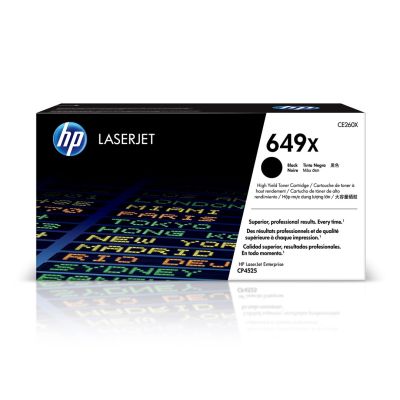 2. HP 649X original black LaserJet XL toner cartridge