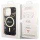 8. Guess GUHMP14XHTMRSK iPhone 14 Pro Max 6.7" black/black hardcase Golden Marble MagSafe