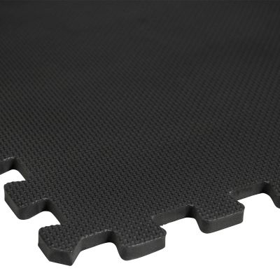 15. VIRTUFIT FITNESS PUZZLE MAT 120X120 CM BLACK