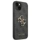 4. Guess 4G Big Metal Logo Case for iPhone 14 / 15 Plus - Gray