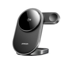 Joyroom JR-W17 Qi 3-in-1 Wireless Inductive Charger - Black