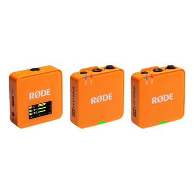 2. RODE Wireless GO III (Orange) - Wireless Microphone System