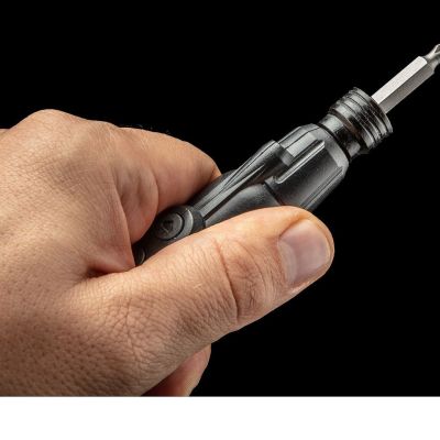 4. USB-C Cordless Screwdriver 3.6 V, Li-Ion, Plastic Case + Accessories