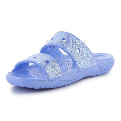 8. Crocs Classic Glitter Sandal Jr 207788-5Q6 slippers