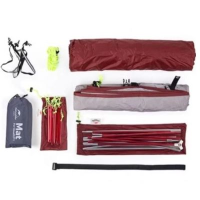 24. Naturehike Cloud Up 3 Tent 20D Updated NH18T030-T-Forest Green