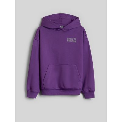 7. Boys’ Loose-Fit Hooded Sweatshirt 4F 4FJRAW26TSWSM3194-51S