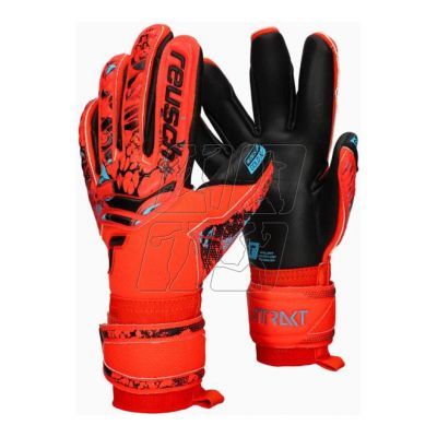 Reusch Attrakt Gold X Jr goalkeeper gloves 5372955-3333