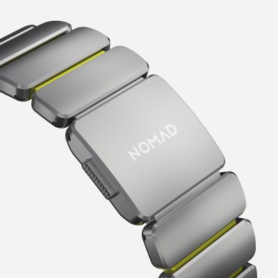 8. Nomad Stratos Band Natural Titanium