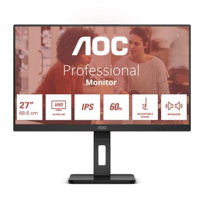 17. AOC Monitor 68.6cm (27") U27E3UF 16:09 2xHDMI+DP+USB 4K Lift