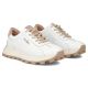 5. Leather platform sneakers, white, Filippo DP7498