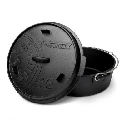 3. Petromax 6 Cast Iron Dutch Kettle with Legs