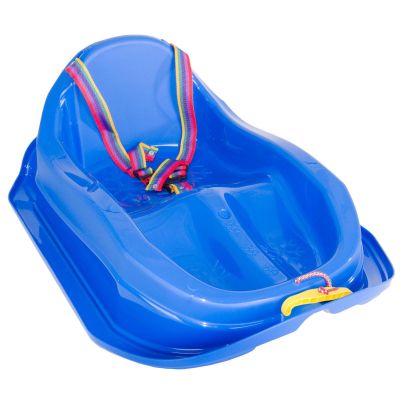 MINI BOBEK Blue Plastic Sled