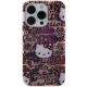3. Hello Kitty IML Tags Graffiti case for iPhone 15 Pro - pink