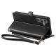 4. Samsung Galaxy A56 5G Leather Wallet Case with Stand Function and Straps - Black