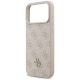 6. Guess 4G Small Classic Logo MagSafe Case for iPhone 17 Pro Max / 18 Pro Max - Pink