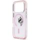 6. Karl Lagerfeld IML Peekaboo MagSafe Case for iPhone 17 Pro - Pink
