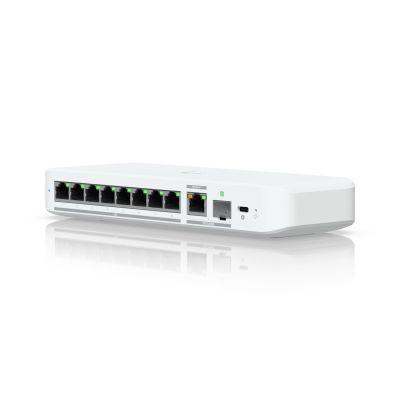 7. Switch Ubiquiti UniFi 9p Managed Multigigabit/10G (USW-Flex-2.5G-8-EU)
